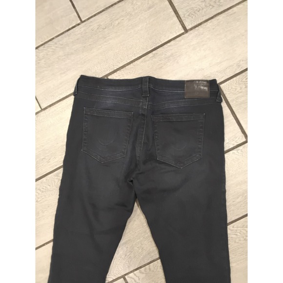 True Religion Stella Low Rise Skinny Jeans Dark Wash Women's Size 33 - Picture 7 of 12